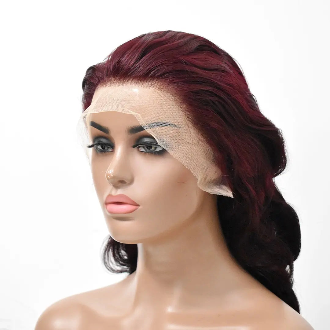 13x4 lace wig burgundy Maya Wig